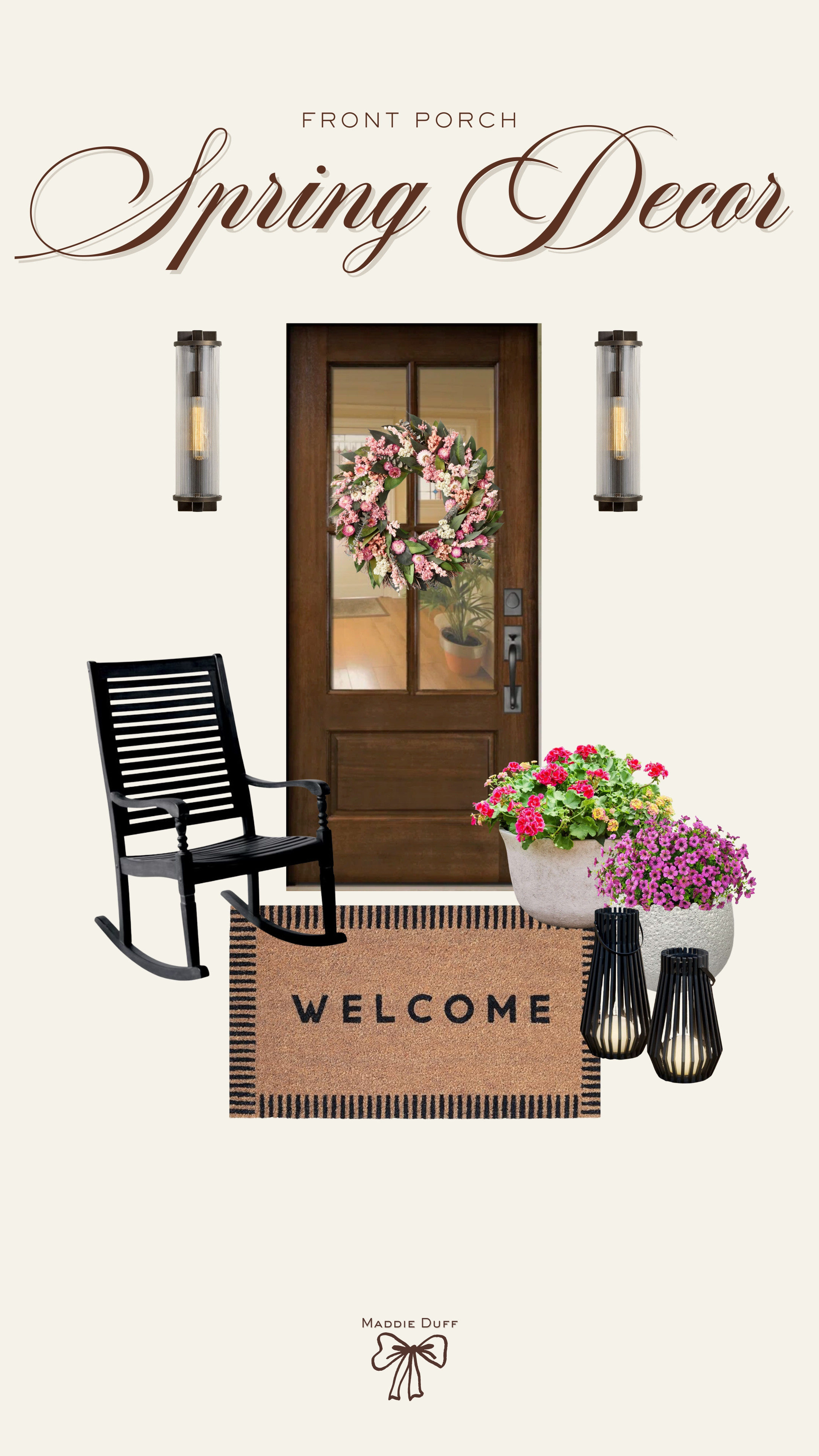 Spring front porch decorating is almost here! I'm dreaming of warmer days and potting plants!

spring home, patio refresh, porch decor, outdoor decor 

 #LTKSeasonal #LTKHome