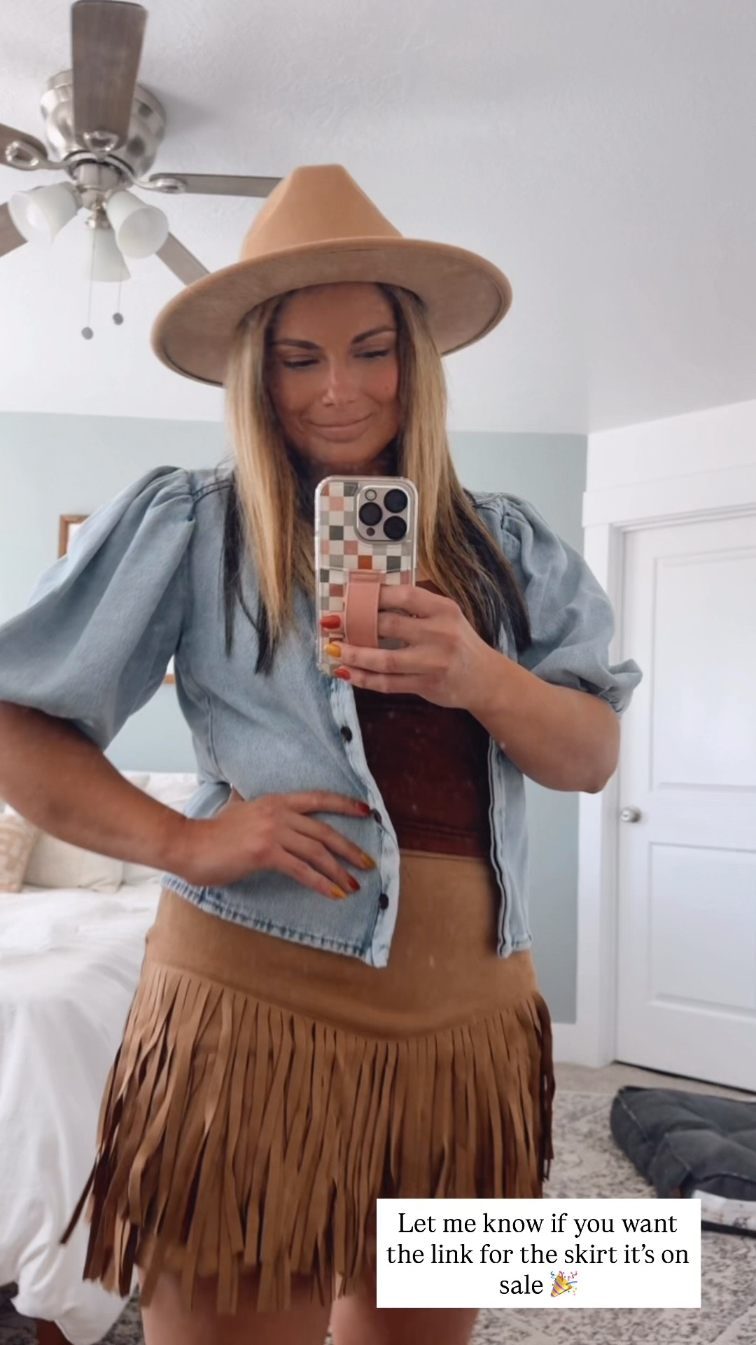 Western chic skirt!

#LTKFindsUnder50 #LTKStyleTip #LTKSaleAlert