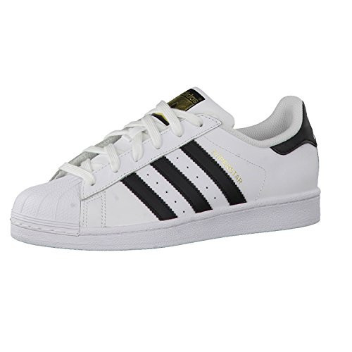 adidas Women's Superstar Legacy Sneaker, White/Core Black/White, 6 | Amazon (US)