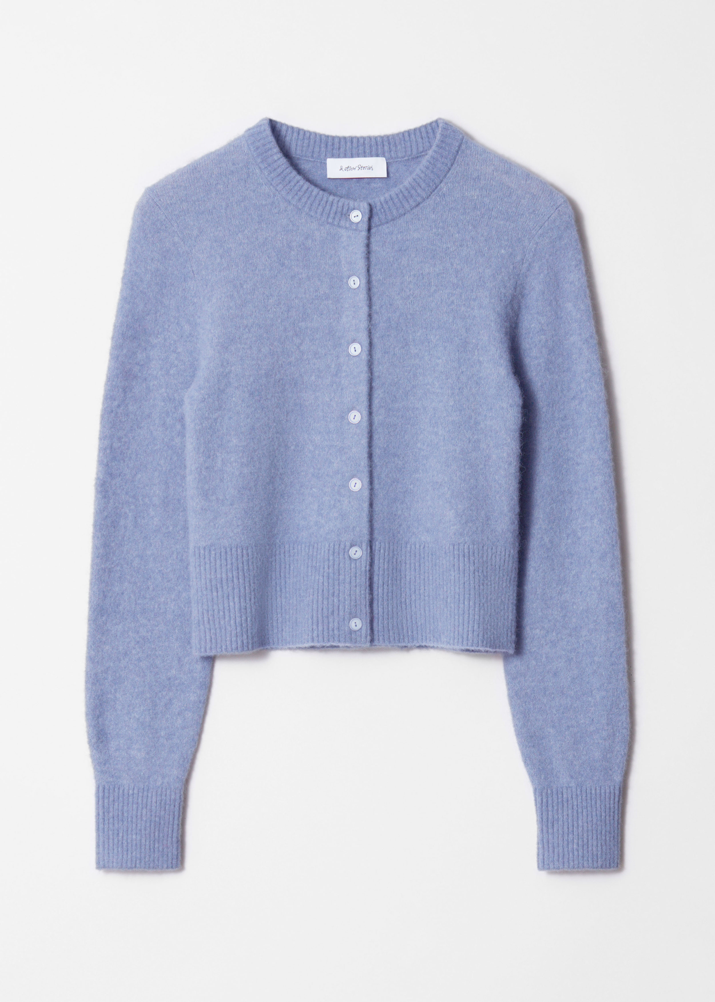 Strickjacke aus Alpaka-Mix - Pastellblau - & Other Stories AT | & Other Stories EU
