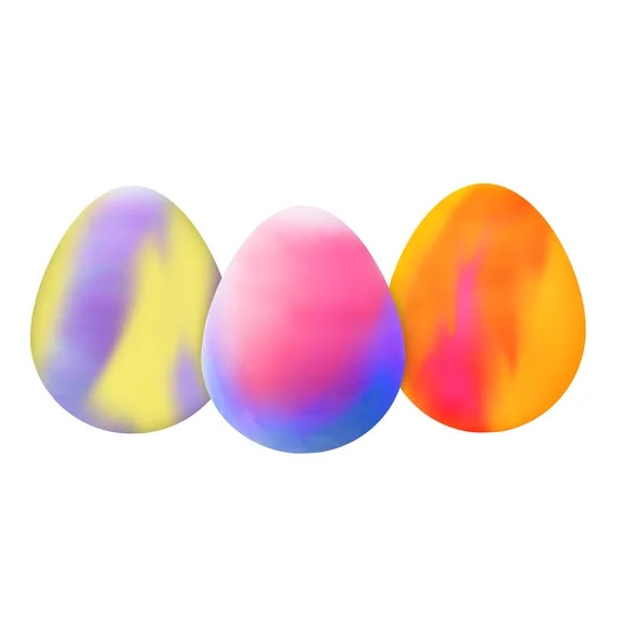 Needoh Dippin Dazzler Egg Novelty Colorful Stress Relief Squishy Toy for Children Ages 3+ | Walmart (US)