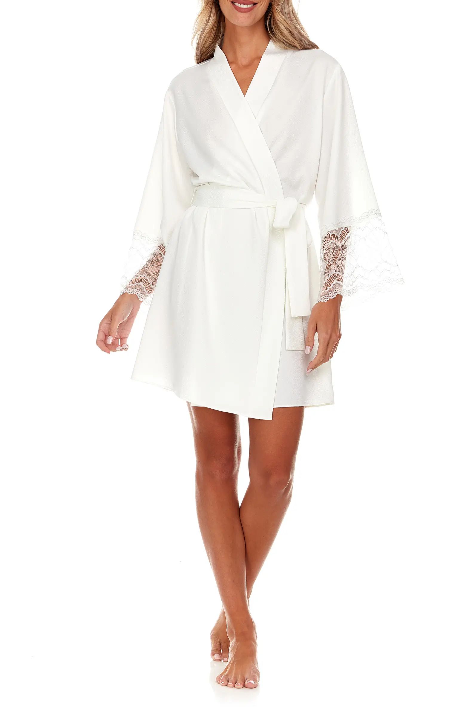 Flora Nikrooz Hazel Hammered Satin Robe | Nordstromrack | Nordstrom Rack