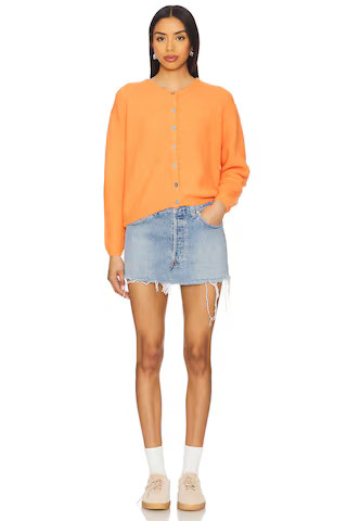 Vitow Cardigan in Carotte Fluo Chine | Revolve Clothing (Global)