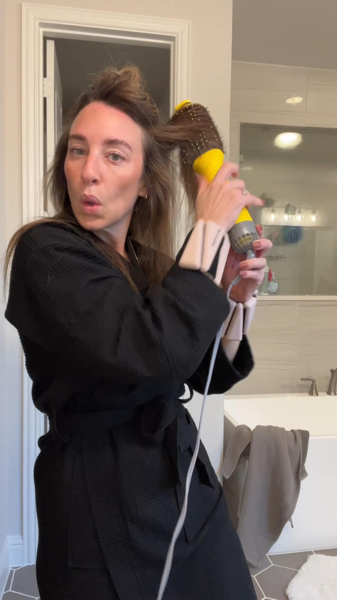 Using wrist weights while getting ready IS a workout. Dare you to try it. 

#LTKFitness #LTKBeauty #LTKHome