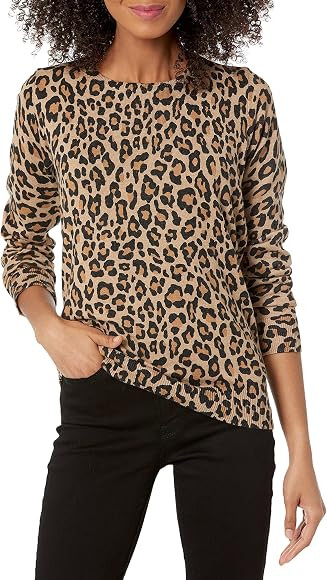 Amazon Essentials Womens Lightweight Crewneck Sweater | Amazon (CA)