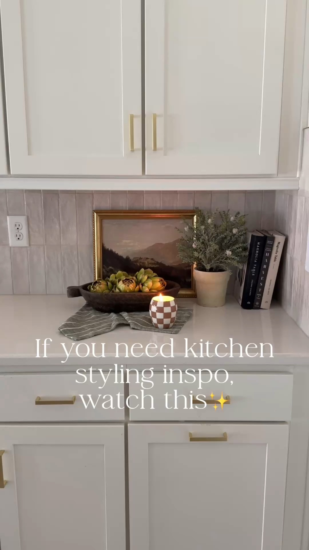 If you need kitchen styling inspo, watch this✨

#LTKHome