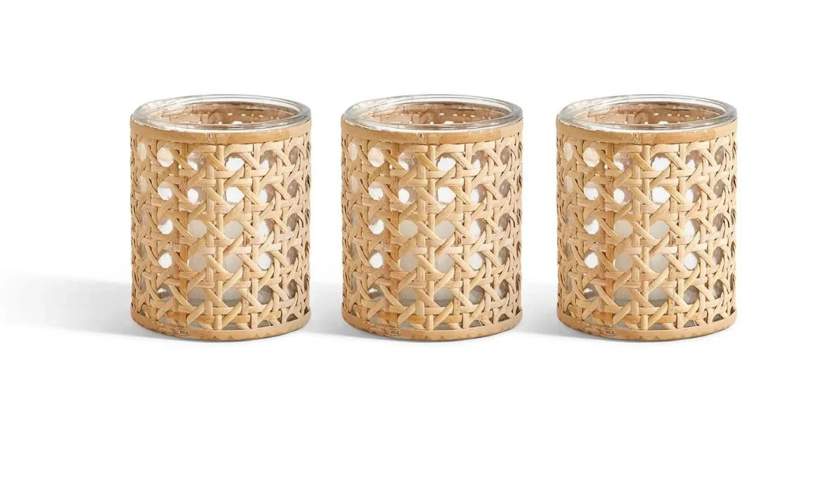 Cane Candleholder/Vase | Hunt and Hostess (US)