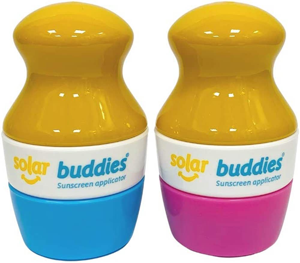 Duo Pink/Blue Solar Buddies Refillable Roll On Sponge Applicator For Kids, Adults, Families, Trav... | Amazon (US)
