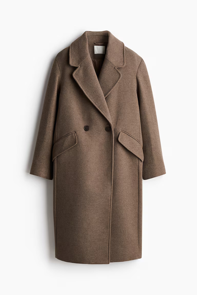 Double-breasted coat | H&M (UK, MY, IN, SG, PH, TW, HK)