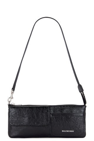 Balenciaga Superbusy Pouch in Black - Black. Size all. | FWRD 