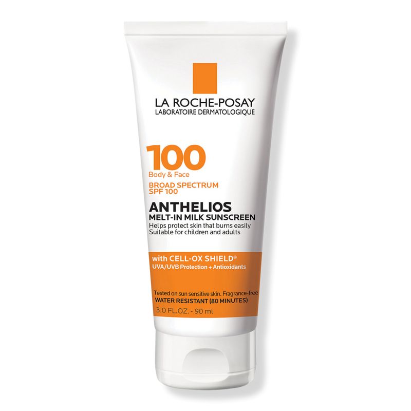 Anthelios Melt-in Milk Body & Face Sunscreen Lotion SPF 100 | Ulta