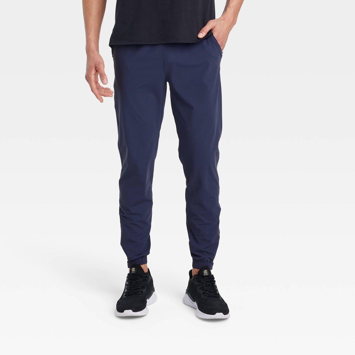 Men's Lightweight Tricot Joggers - All In Motion™ Navy XXL | Target