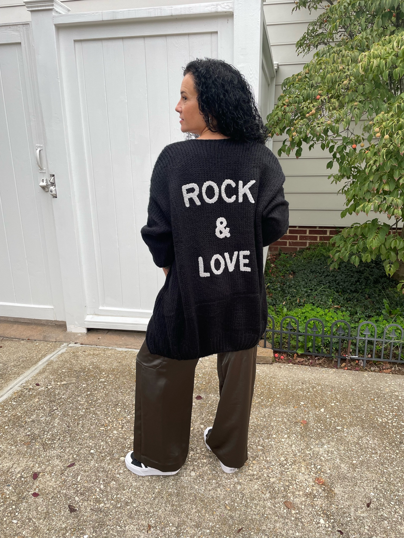 Nothing but Rock & Love with this cardigan and satin cargo trousers. 


#LTKHolidaySale #LTKGiftGuide #LTKSeasonal