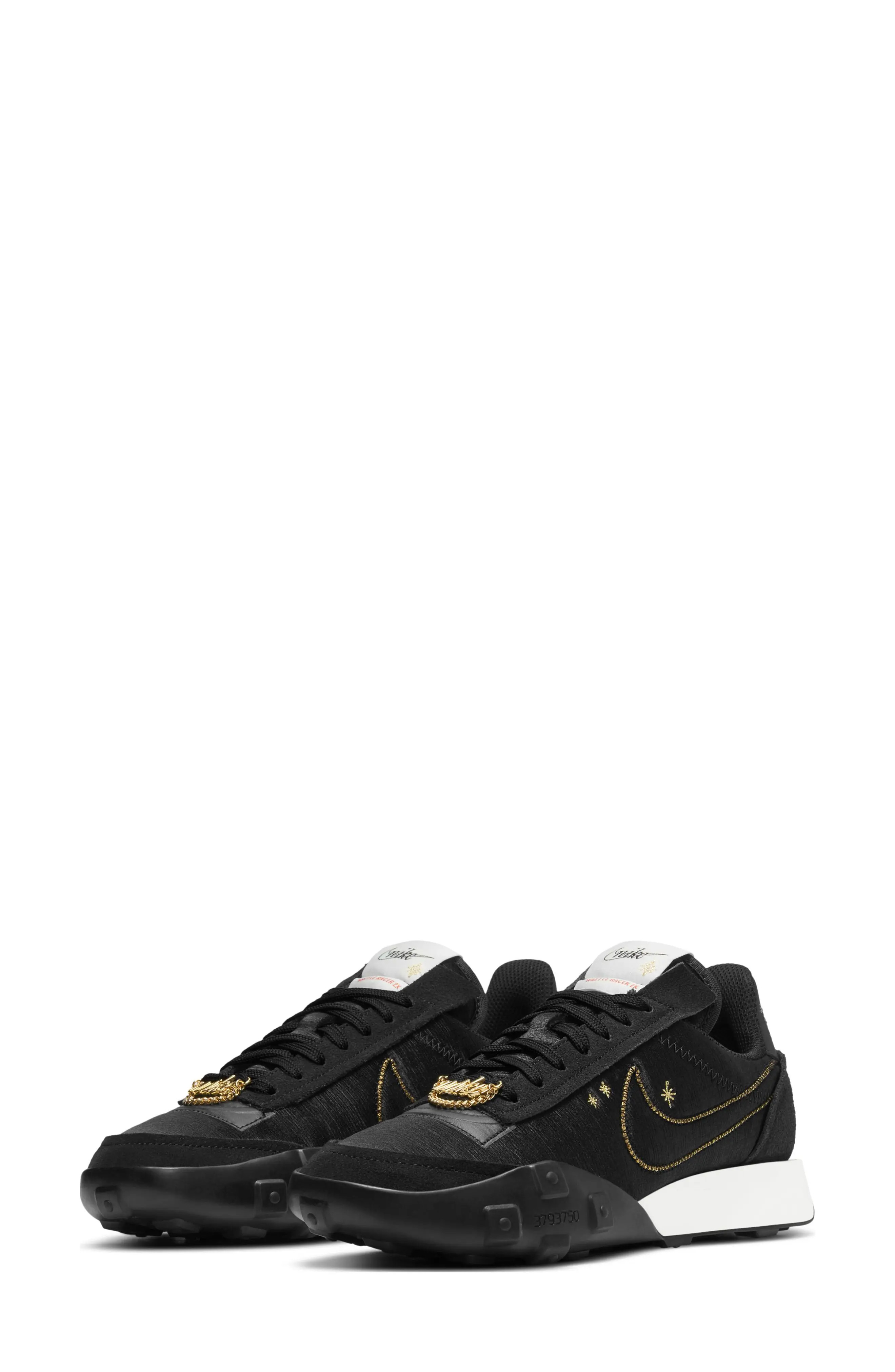 Women's Nike Waffle Racer 2X Sneaker, Size 11 M - Black | Nordstrom