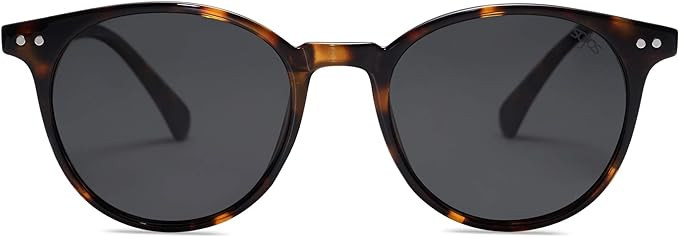SOJOS Small Round Classic Polarized Sunglasses for Women Men Vintage Style UV400 Lens SJ2113 | Amazon (US)