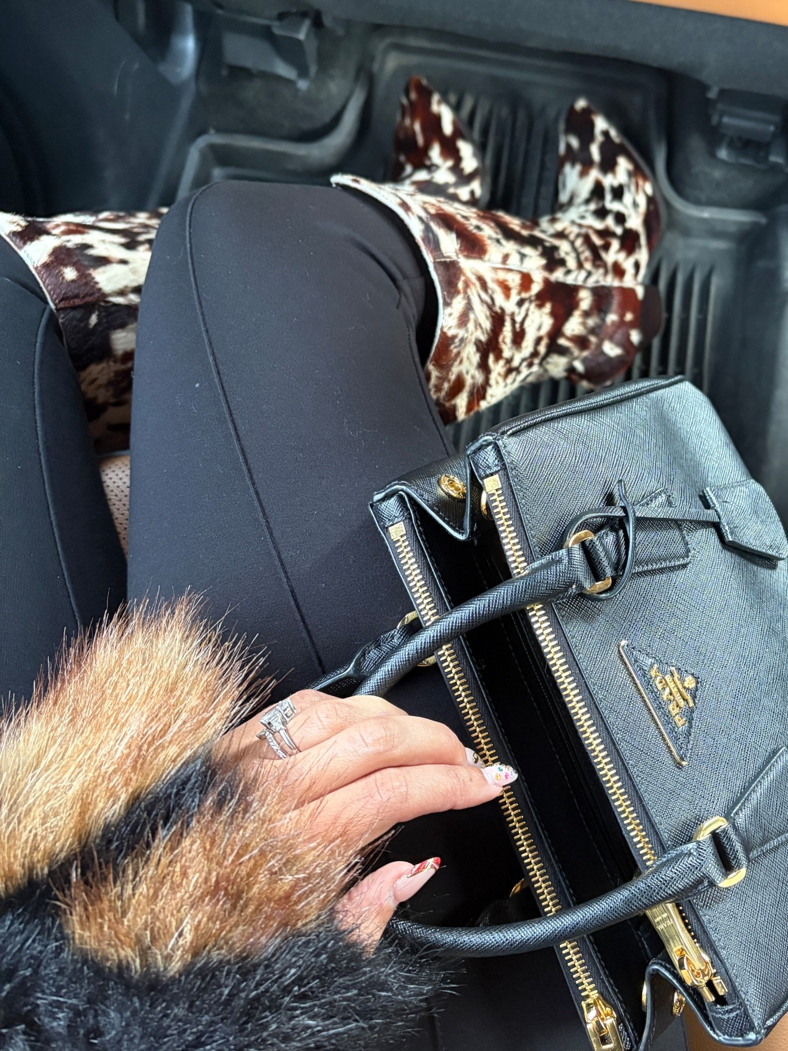 My favorite animal print boots ever! Marc Nolan is such an amazing quality brand ￼

#LTKootd