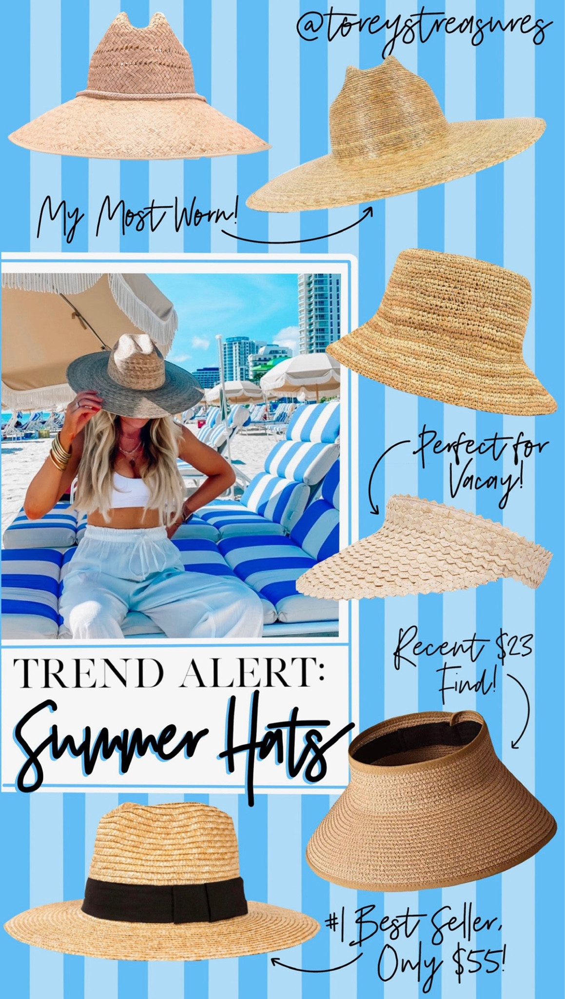 Summer hats 

#LTKswim #LTKtravel #LTKSeasonal