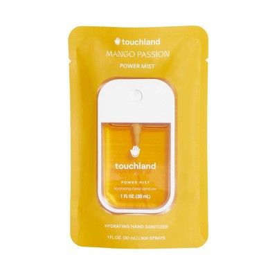 Touchland Power Mist Hydrating Hand Sanitizer - Mango Passion - 1 fl oz/500 sprays | Target