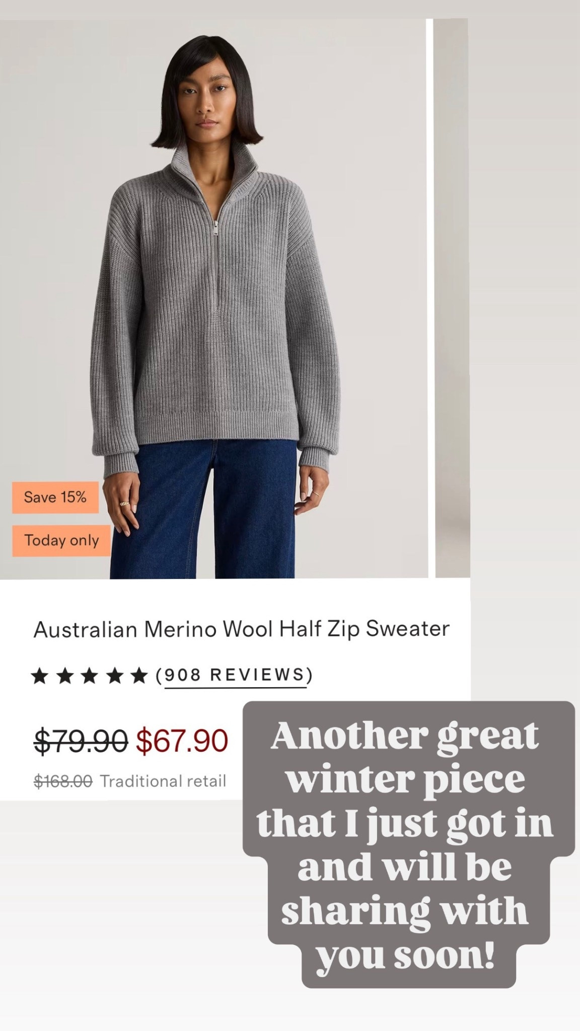 I just got in this half zip sweater and love it! Get in now while it’s on sale! 

#LTKSeasonal #LTKSaleAlert #LTKFindsUnder100