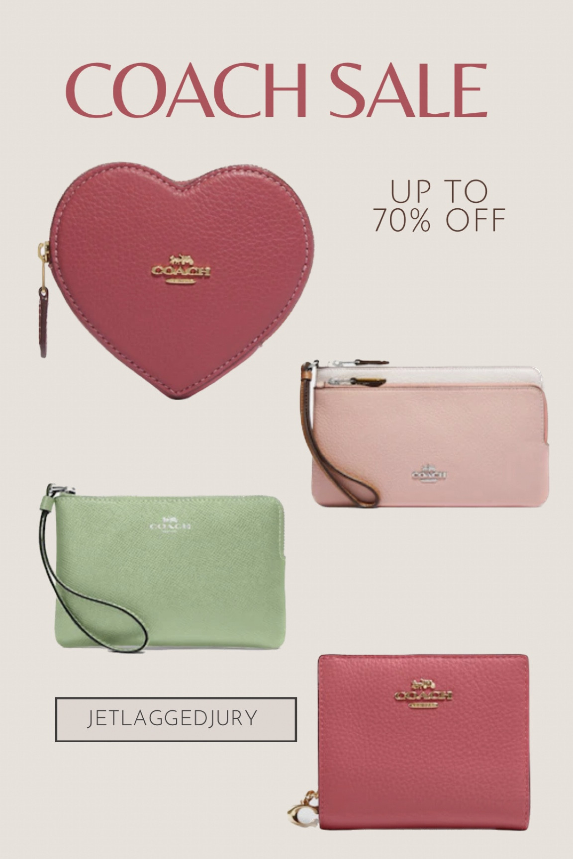 👜 Coach Sale 👜
— I love using these when I travel to carry my cash I own the wristlet wallets and I’ve had for a few years! 
follow me @jetlaggedjury for more 🔗 

| coach | wallet | sale | 


#LTKsalealert #LTKFestival #LTKGiftGuide