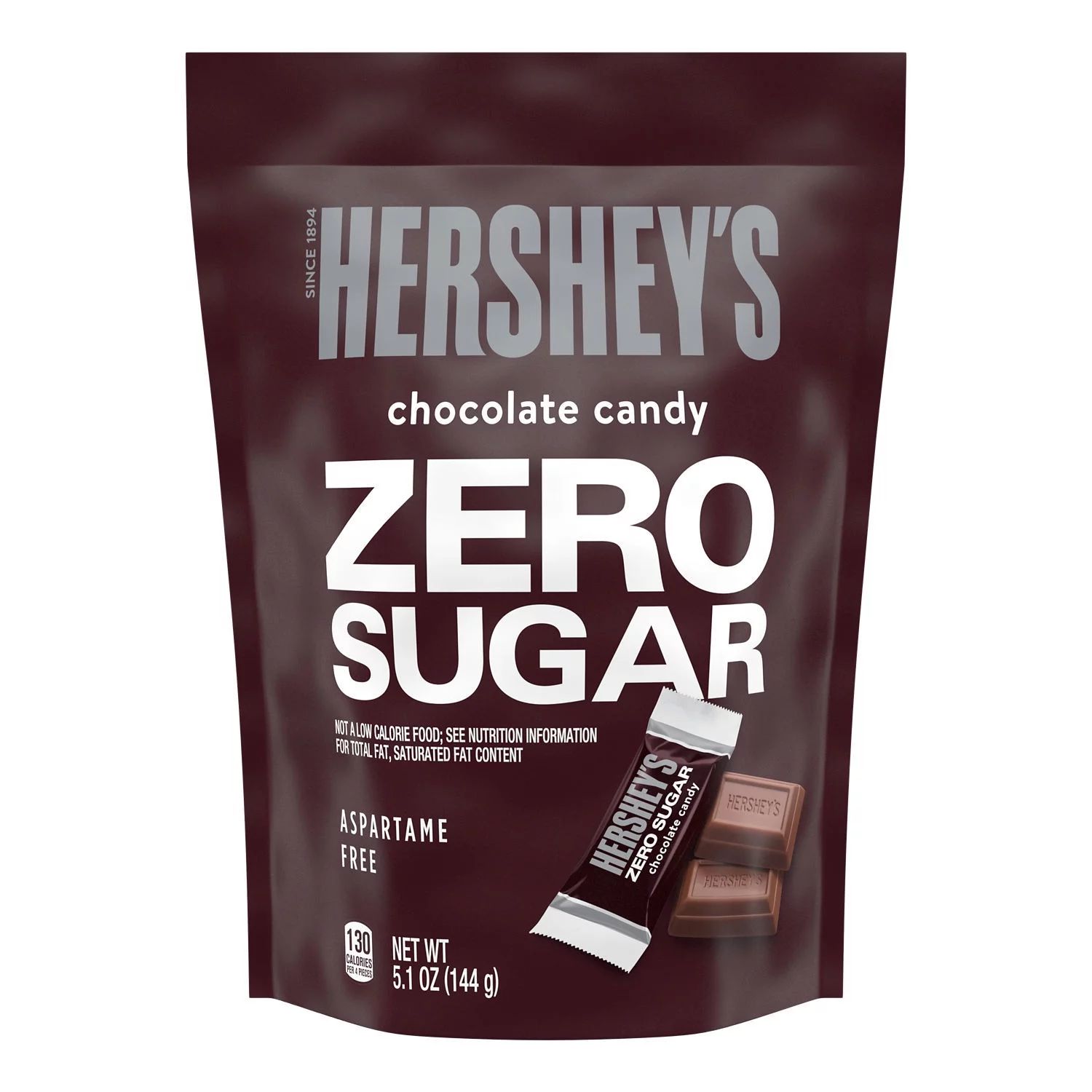 Hershey's Zero Sugar Chocolate Candy, Bag 5.1 oz | Walmart (US)