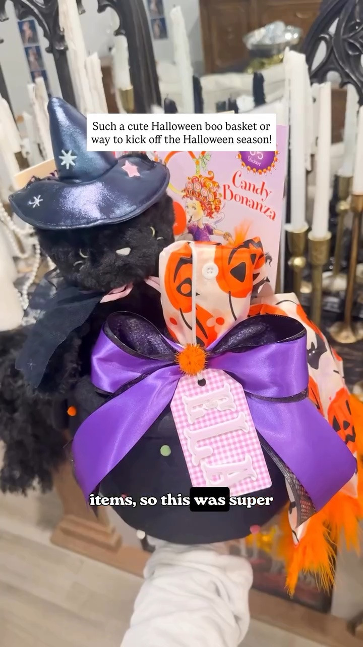 But I want the pj’s for me though…. 

Here’s how to make a cute, simple, (non-candy) Halloween boo basket for girls! 

Such a fun and easy way to make October feel extra special without going completely overboard 

This one is of course for a younger girl but you can easily take the same formula and tweak to match any age 😉 

*Comment BOO to have a link to all of the supplies I used to put this together sent to your inbox 💌
•
•
•
#momlife #october #boobasketideas #momideas #targetfinds Halloween gift ideas, mom life, mom diy, Halloween boo basket ideas, Halloween basket ideas, boo basket, girl boo basket