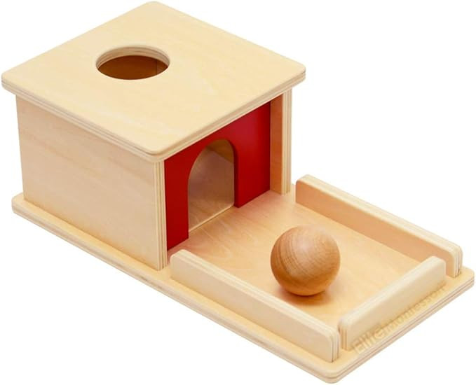 Elite Montessori Object Permanence Box with Tray and Ball Montessori Toys for Infant 1 2 3 Years ... | Amazon (US)