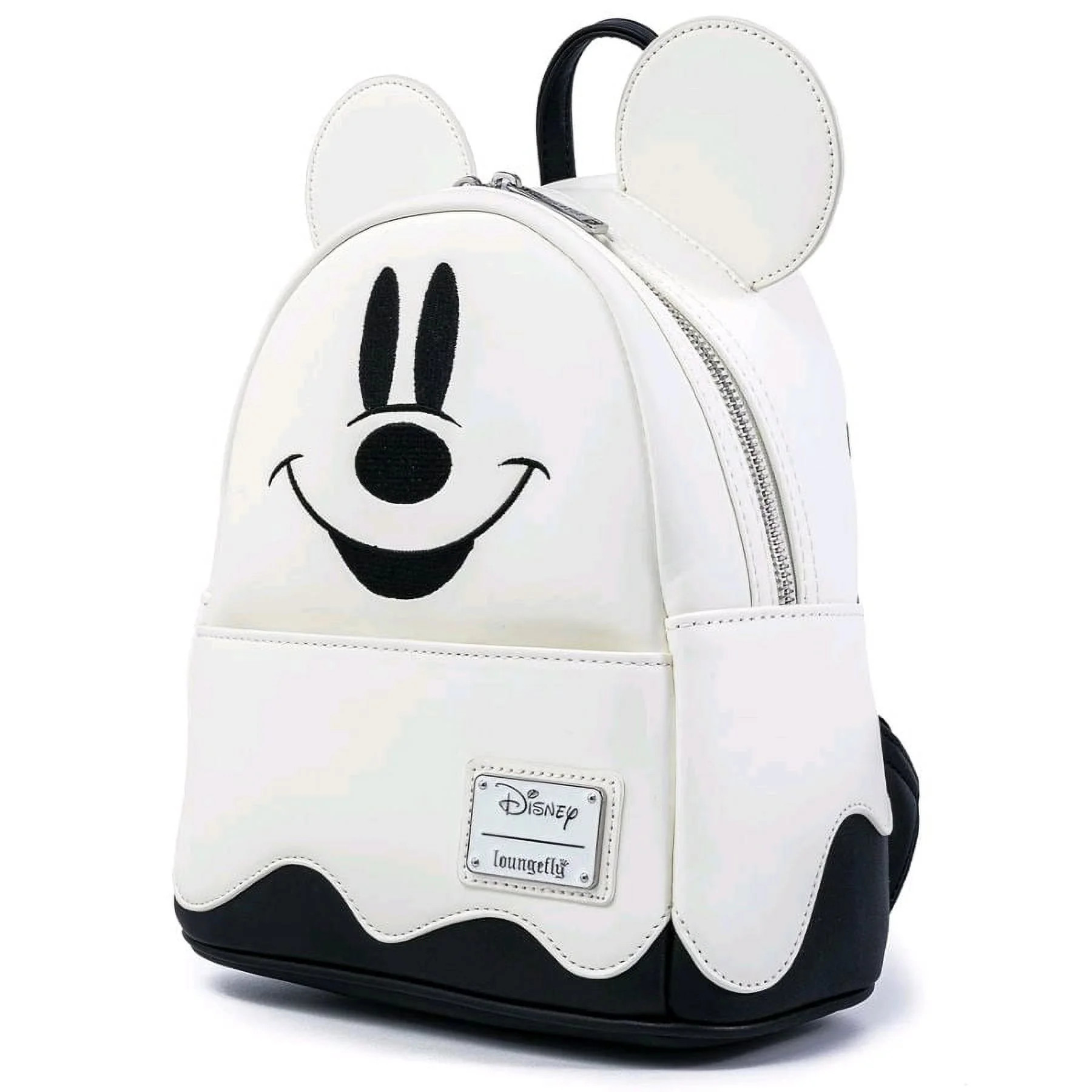 Loungefly Disney Halloween Ghost Mickey Mouse Glow In The Dark Mini Backpack - Walmart.com | Walmart (US)