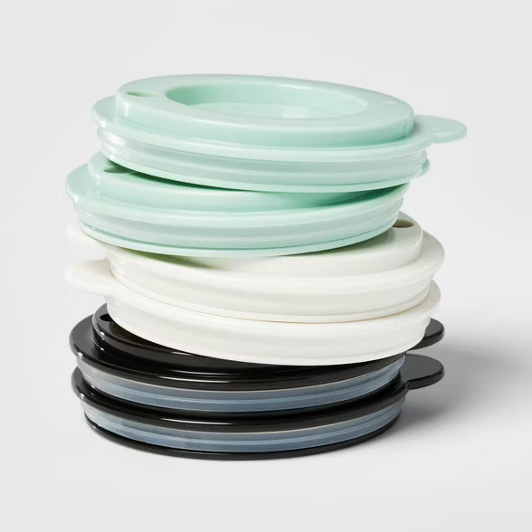 6pk Plastic Kids' Basic Tumbler Lids - Pillowfort™ | Target