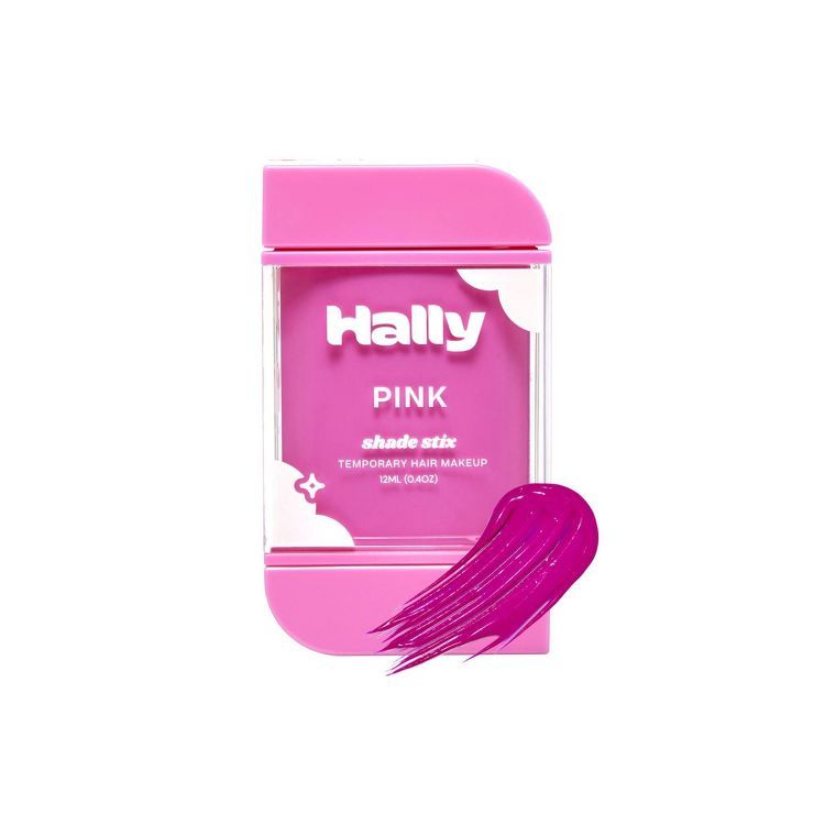 Hally Shade Stix Temporary Wash Out Hair Color - Pink - 0.4oz | Target