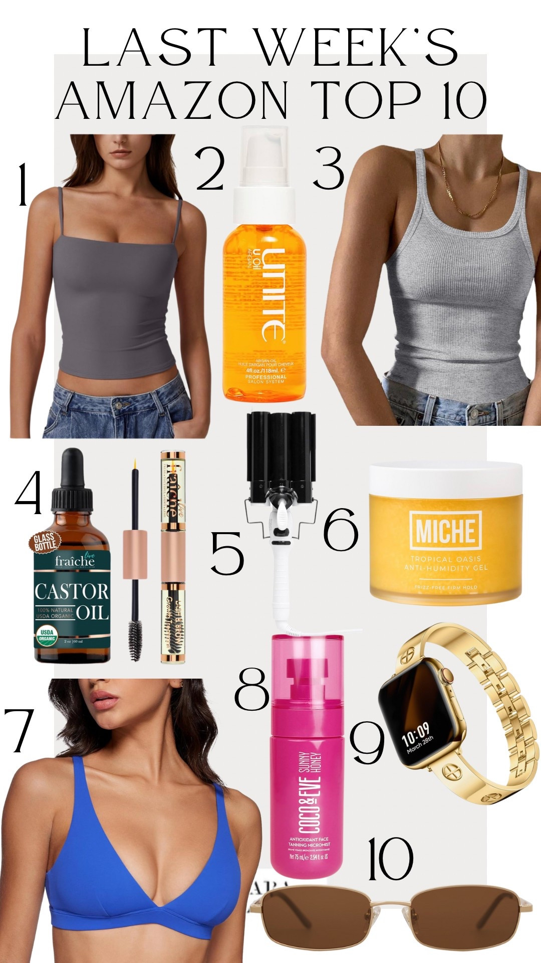 Last week’s Amazon best sellers!

#LTKFindsUnder50 #LTKStyleTip #LTKBeauty