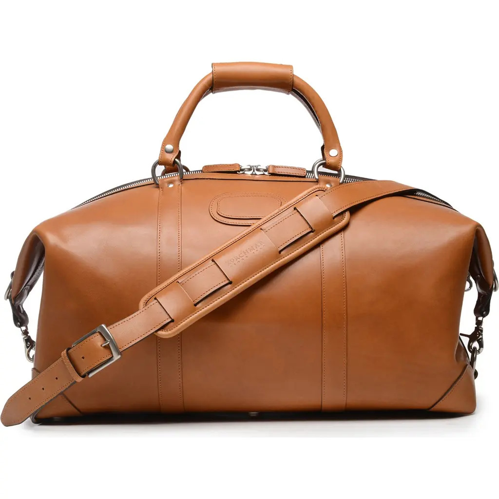 Korchmar Twain 22" Leather Weekender in Tan at Nordstrom | Nordstrom