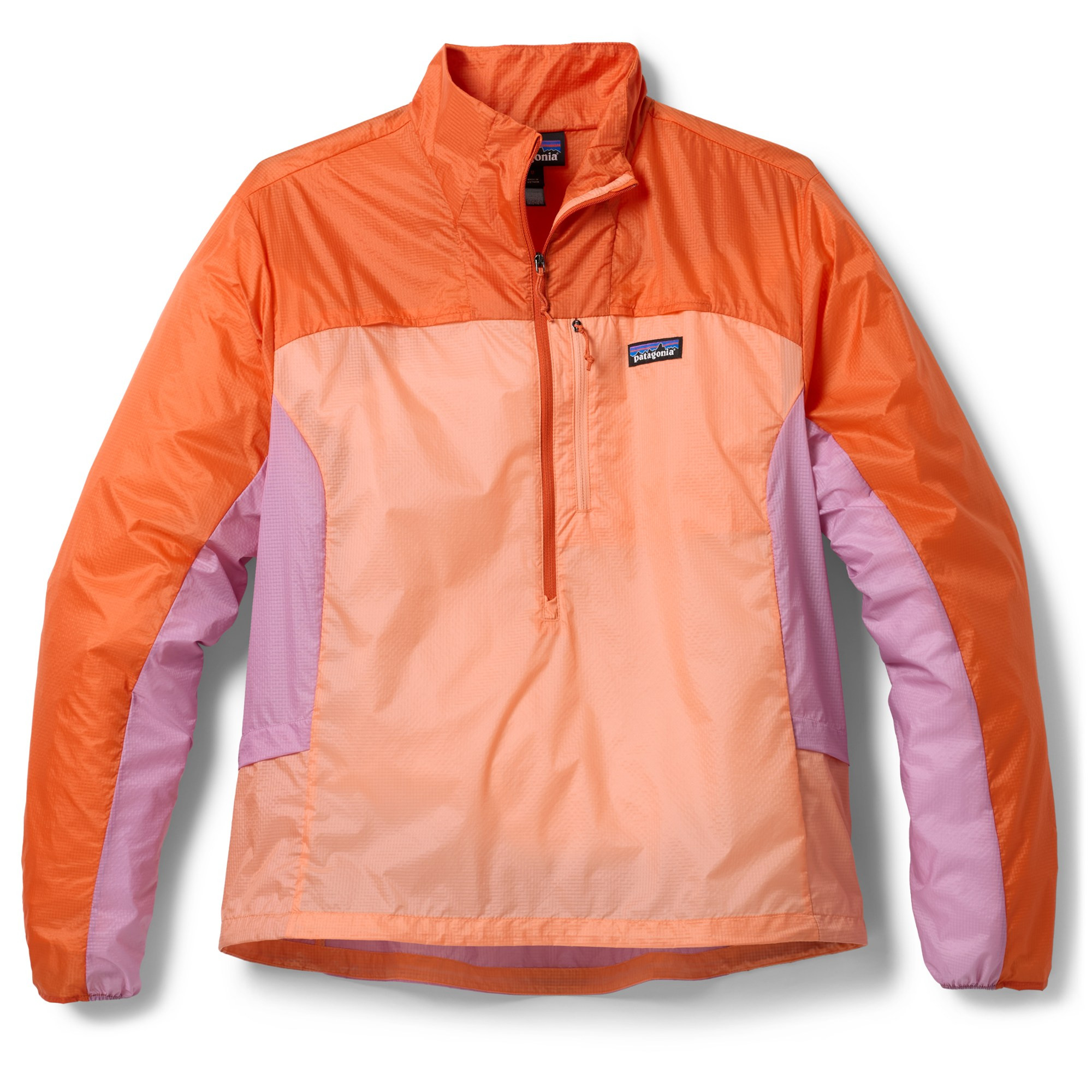 Patagonia Women's Houdini Stash Half-Zip Jacket  Orange S | REI