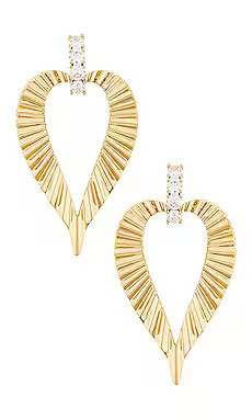 MIRANDA FRYE Jasmine Earring in Gold from Revolve.com | Revolve Clothing (Global)