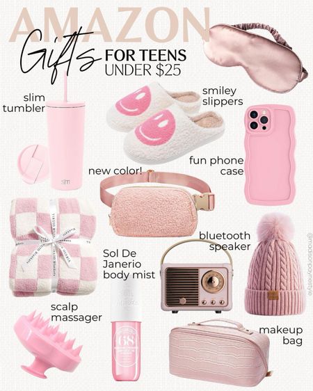 AMAZON GIFT GUIDE 🎁 Gifts for Teens UNDER $25✨

Gift Guide, Gifts For Teens, Gifts For Her, Gift Giving, Gifting Season, Amazon Gifts, Madison Payne

#LTKGiftGuide #LTKHoliday #LTKSeasonal
