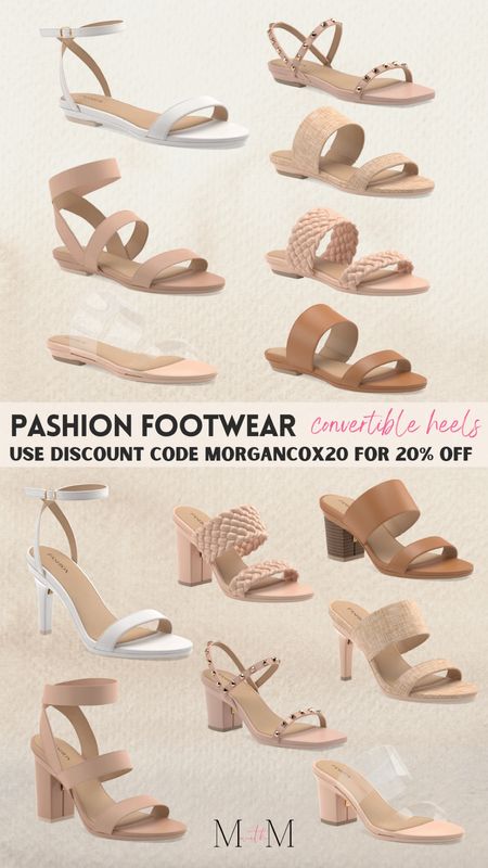 Have you heard of Pashion footwear? These heels convert to flats, making them the perfect heel for every occasion!

USE CODE MORGANCOX20 FOR 20% OFF YOUR TOTAL!

Spring break
date night
wedding guest dress
vacation
vacation outfit
resort wear

#LTKSpringSale #LTKsalealert #LTKSeasonal