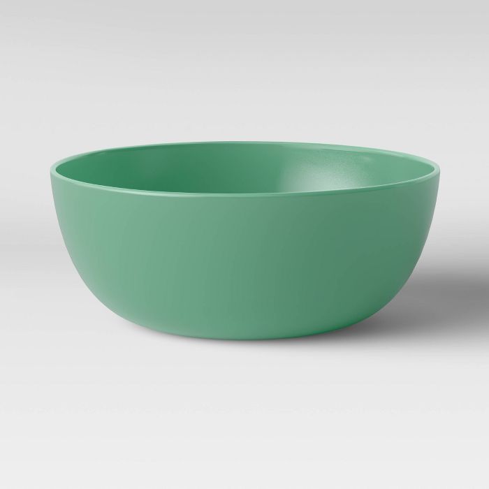 37oz Plastic Cereal Bowl Green - Room Essentials™ | Target