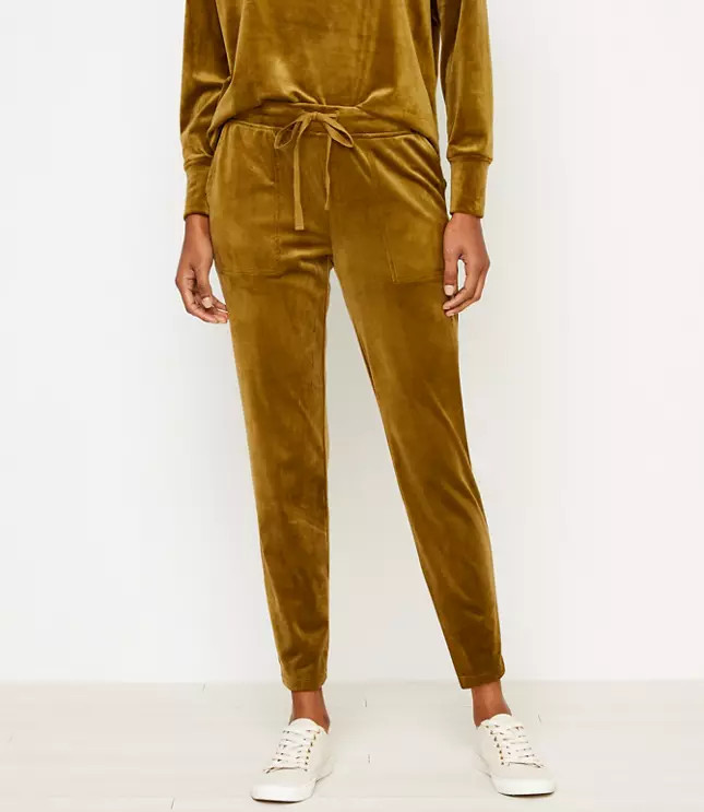 Lou & Grey Velour Sweatpants | LOFT