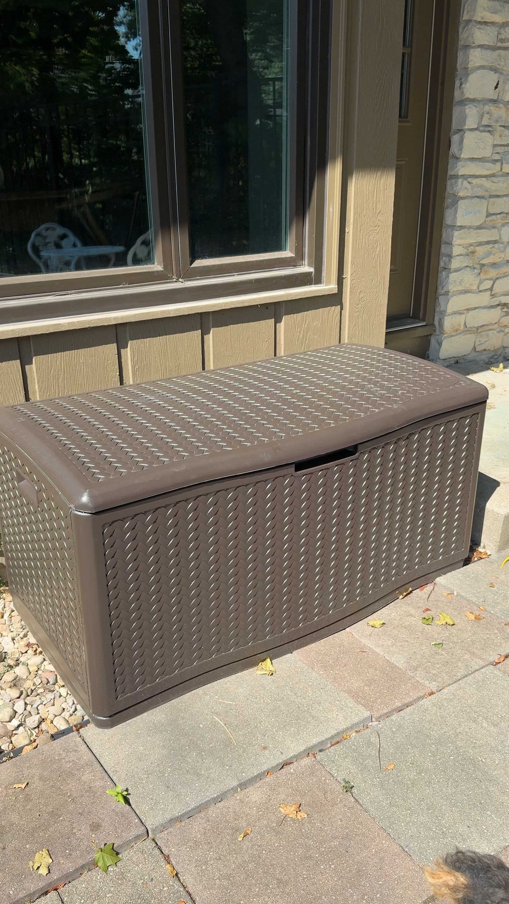 Large outdoor tog storage! 

#LTKKids #LTKHome #LTKFamily