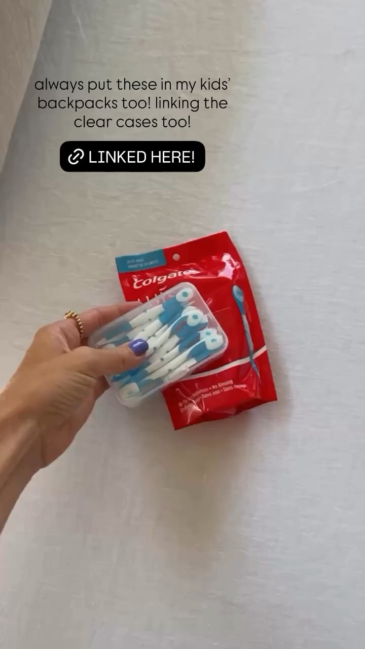 always put these in my kids’ backpacks too! linking the clear cases too!