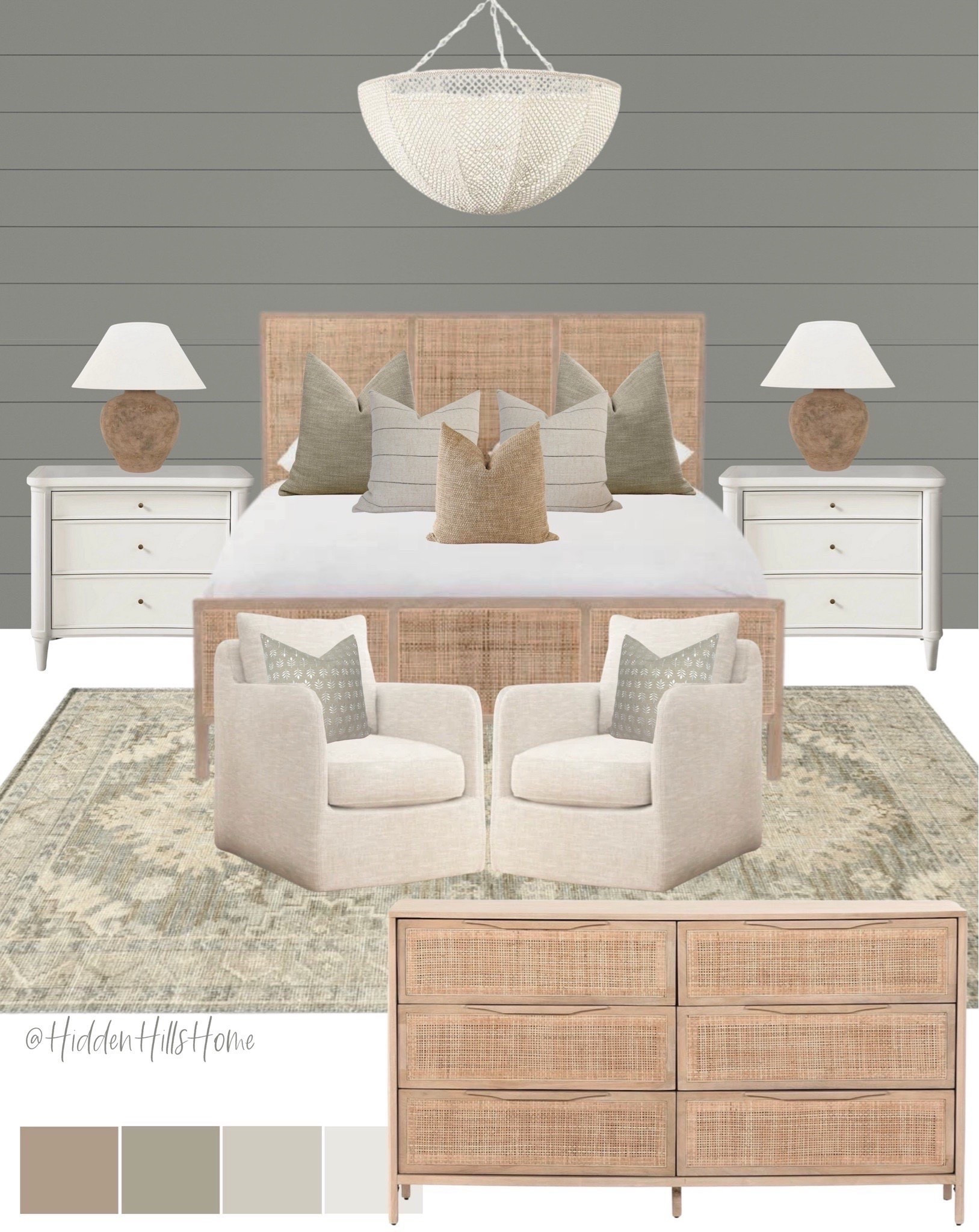 Cozy modern-transitional bedroom mood board, bedroom design, master bedroom mood board #bedroom #bed


#LTKSeasonal #LTKSaleAlert #LTKHome