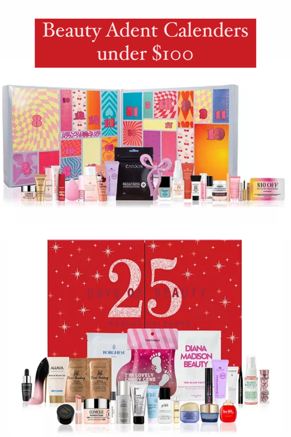 Beauty Advent Calendars under $100
These will sell out 

#LTKFindsUnder100 #LTKHoliday #LTKGiftGuide