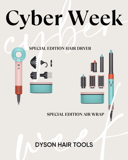 Save $100 on the special edition Dyson airwrap and Dyson hair dryer 

#LTKCyberWeek #LTKGiftGuide #LTKbeauty