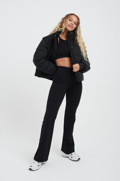 STORM MULTIWAY PUFFER JACKET - BLACK | TALA (UK)