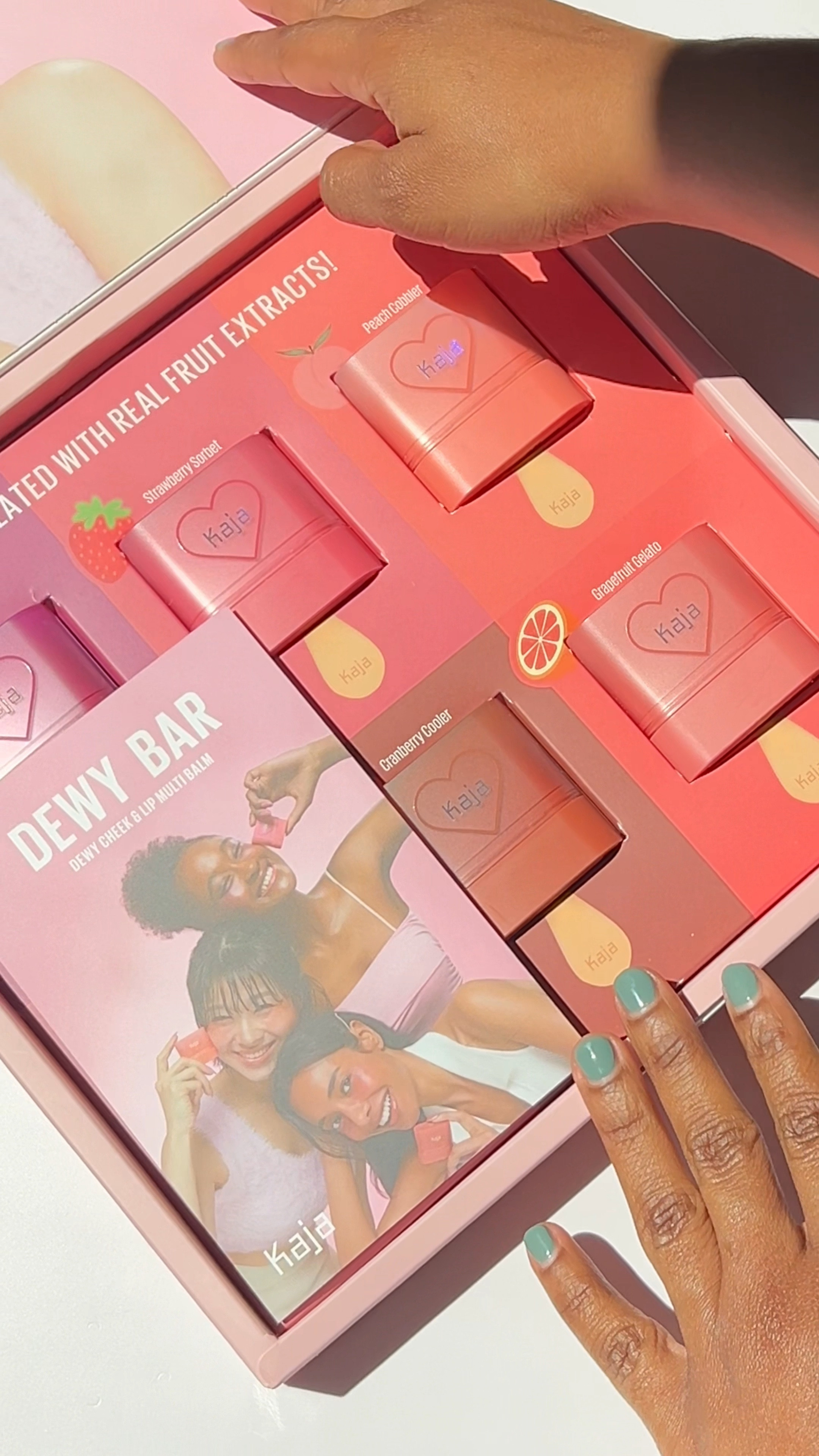 Let me introduce you to Kaja Beauty's new Dewy Bar collection. This hydrating and nourishing cheek and lip balm multi-stick effortlessly melts onto cheeks and lips, creating a flushed and dewy glow. 

It's super buildable and lightweight, formulated with skin-loving fruit extracts like Apple Extract to help improve skin texture and tone, Green Tangerine Extract to give a natural dewy glow to cheeks, and VIT-HA (a blend of Vitamin C and Hyaluronic acid) to help moisturize and brighten the look of skin. 

It's super simple to use - just twist and apply! 

It's available in 6 shades at Sephora, kajabeauty.com , Macy's, and Nordstrom for only $25 USD (10g/0.35oz). 


#LTKBeauty #LTKVideo