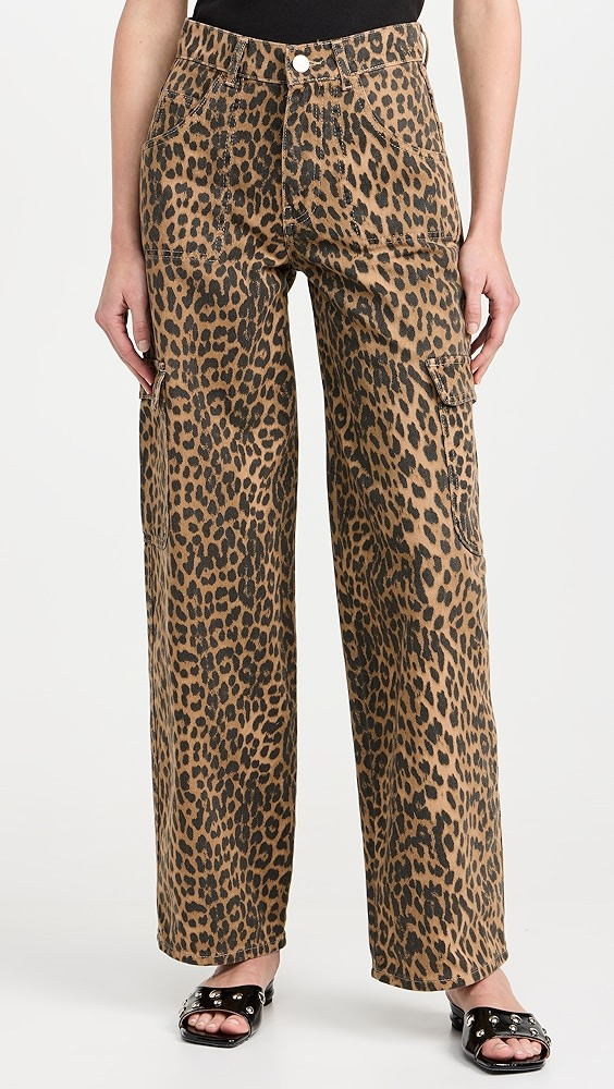 Damson Madder Leopard Cargo Trousers | Shopbop | Shopbop