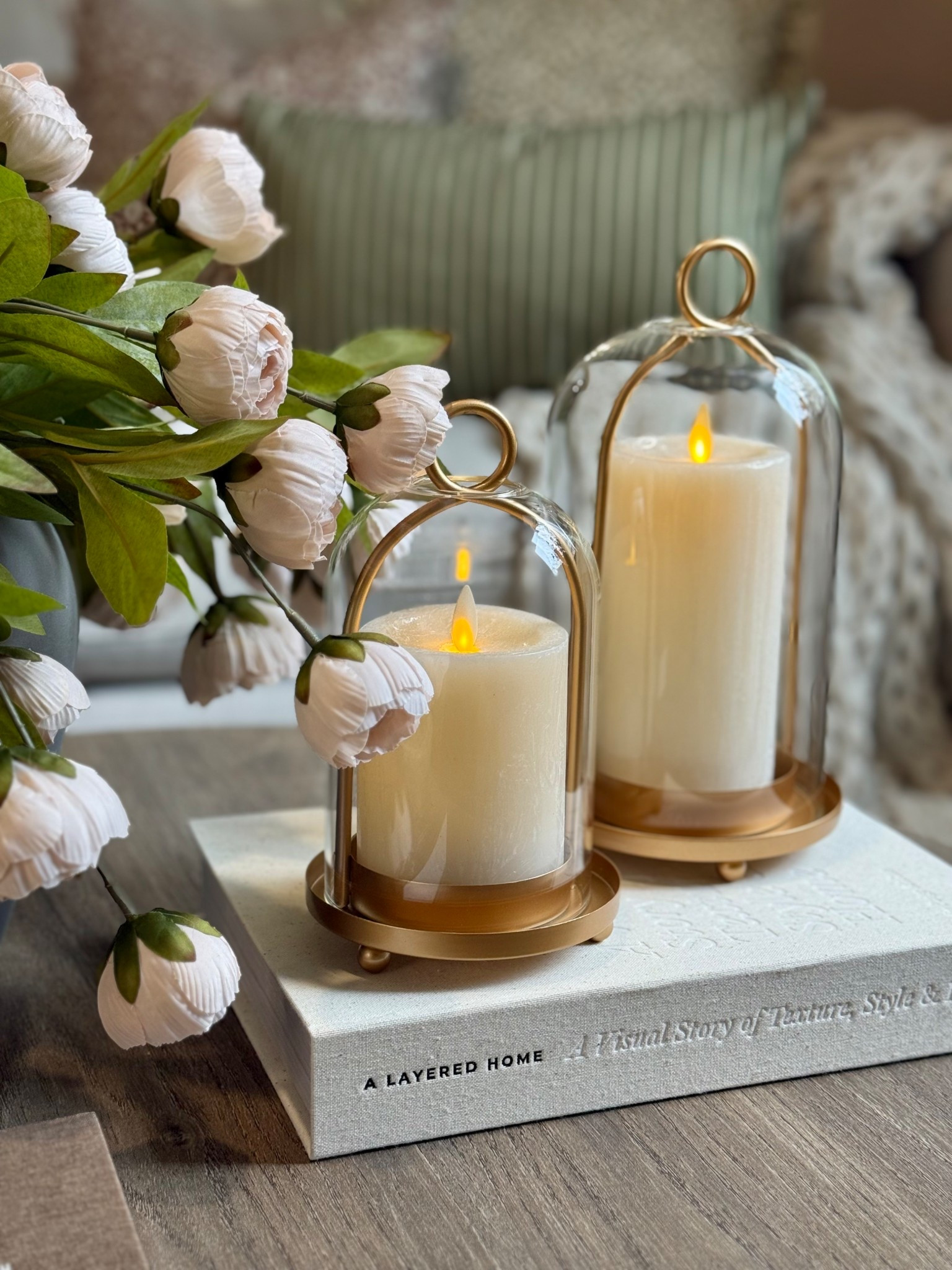 Amazon Glass Hurricane Candle Holders for Cozy Coffee Table Styling

Follow @farmtotablecreations on Instagram for more home decor finds and styling ideas.

These glass hurricane candle holders are such a pretty way to add a soft, cozy glow to a coffee table, console, or styled shelf. I love the clean glass paired with the warm gold base because it feels simple, elegant, and easy to mix into so many spaces. They’re an Amazon find, they’re marked as Amazon’s Choice, and it’s easy to see why they’ve been a popular pick for adding that warm layered look to a room.

#amazonhome #amazonfinds #coffeetabledecor #homedecor #livingroomdecor #neutraldecor #candles #candleholder #interiorstyling #homeinspo

#LTKHome #LTKSeasonal