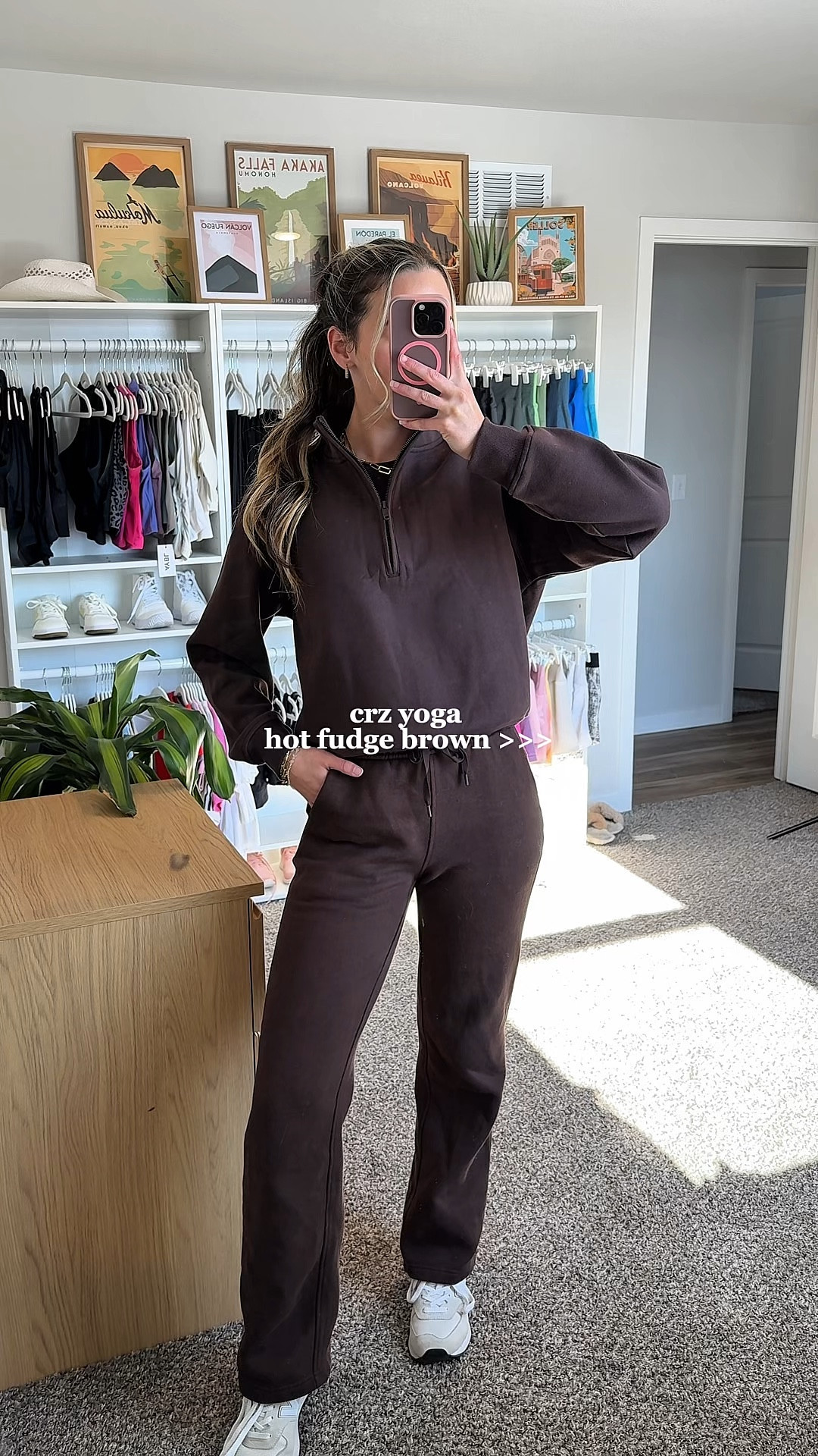 Obsessed with this hot fudge brown lineup from CRZ Yoga. Such a flattering neutral for everyday workouts, walks, and cozy Amazon loungewear moments. Shop all pieces below! 

#LTKootd #LTKfitnessgoals #LTKActive