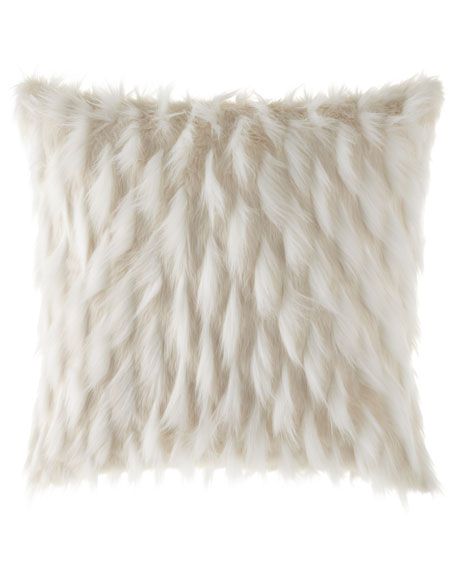 Eastern Accents Jadis Snow Pillow | Neiman Marcus