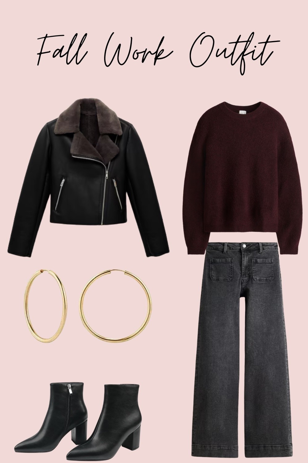 Fall wear. Fall Fashion. Fall Fashion. Fashion. Fall Outfit. Boots. Sweater. Slacks. Work outfit. Booties. Ankle boots. Accessories. Earrings. Chain. 

#LTKWorkwear #LTKStyleTip #LTKSeasonal